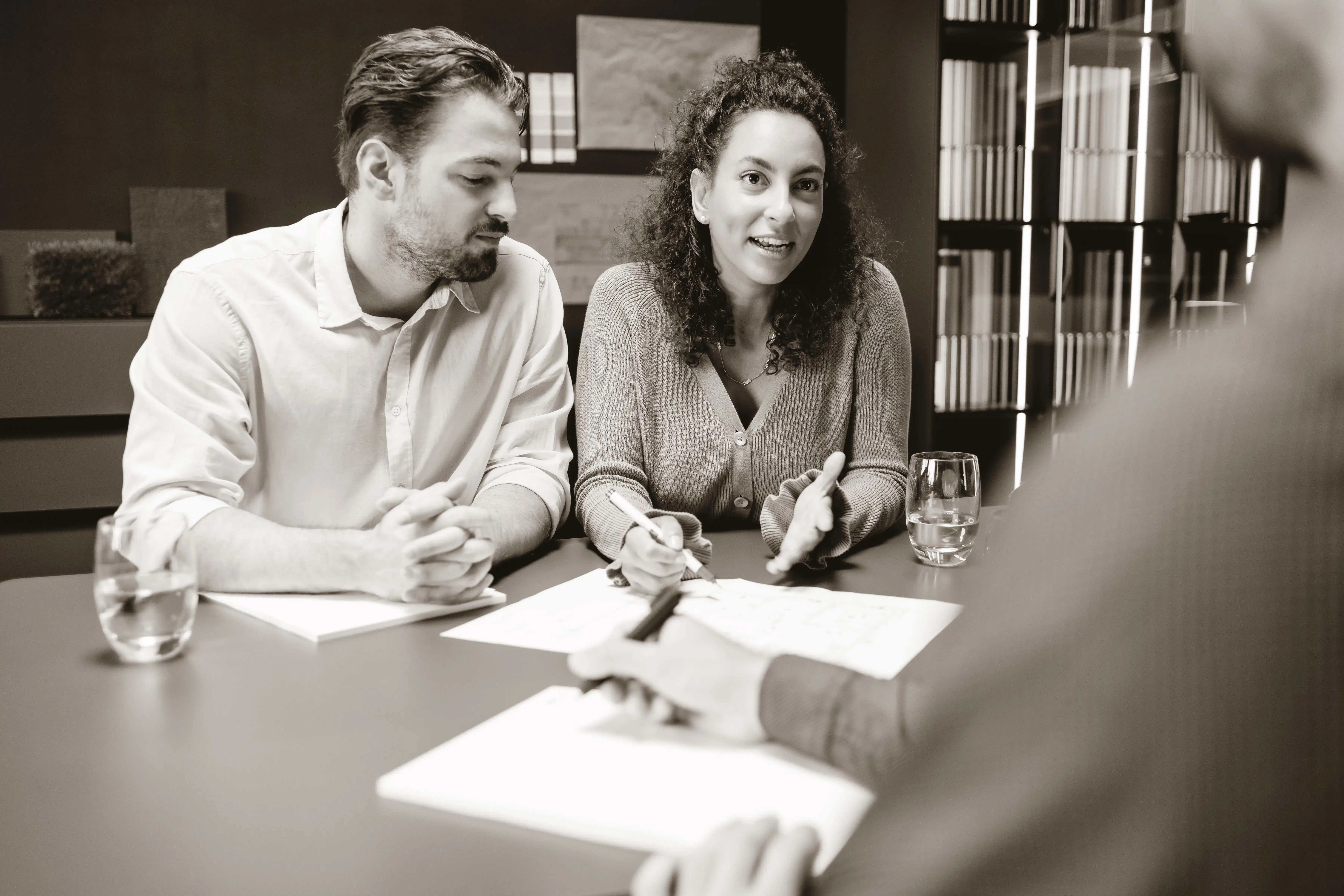 Beratungsgespräch Küchenkauf Menschen